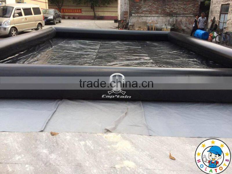 Custom balck inflatable swim pool/inflatable swimming pools