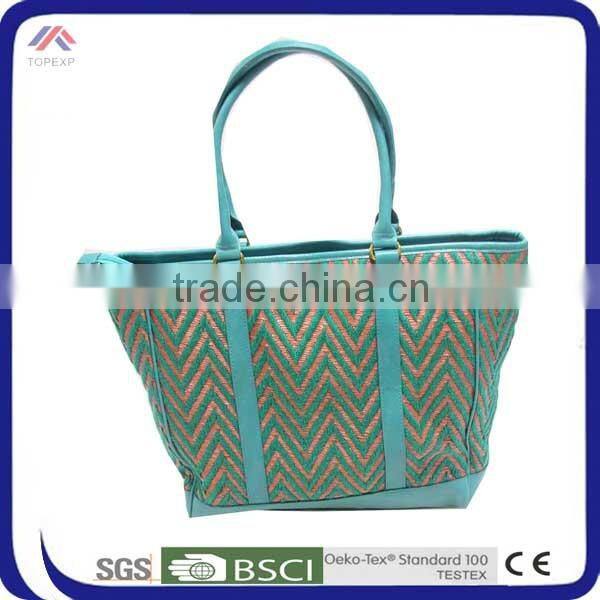 Lady Tote Casual Bag Paper Straw Bag