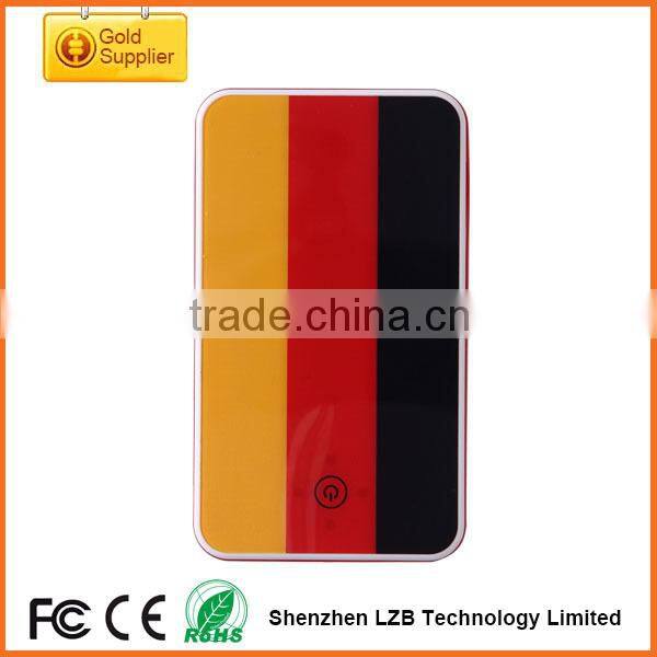 high capacity world cup portable rechargeable qi wireless charger,mini portable qi wireless charger