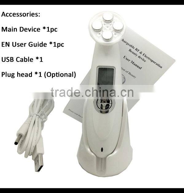 facial RF/EMS rf fat burning face slimming machine ce certificated