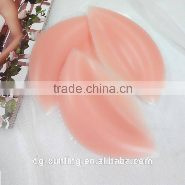 silicone pushup pads triangles freebra silicone bra insert ,bikini silicone insert