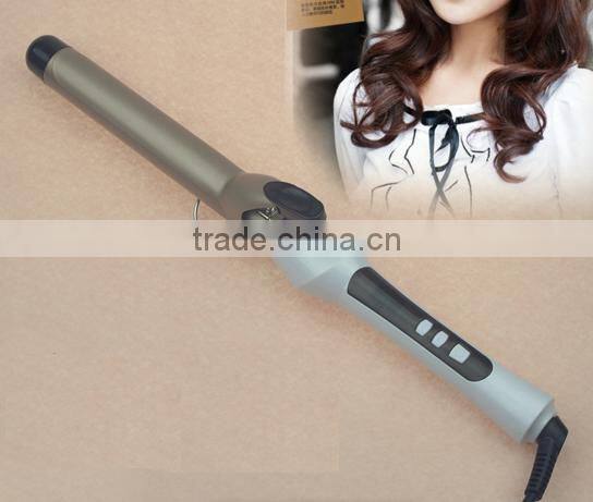 Vvi ODM PTC heating hair high quality curling iron wave hair curler with CE,RoHS