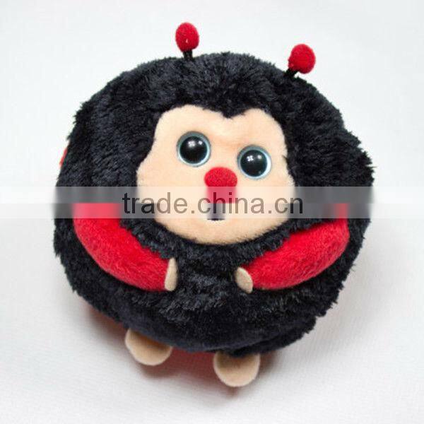Plush cute soft insect ladybeetle toy stuffed Ladybug toys doll