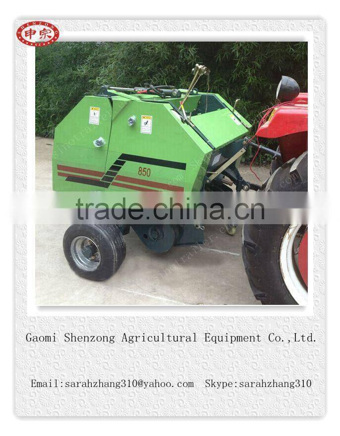 round hay baler