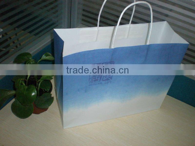 Kraft paper bag for clothes packaging
