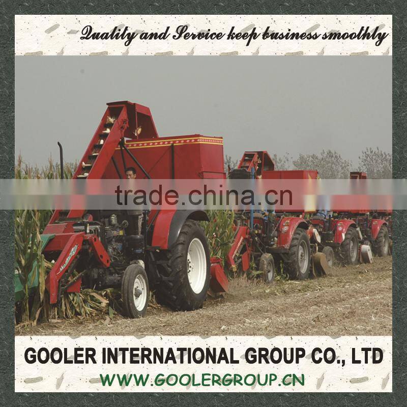 Mini corn harvester for tractor