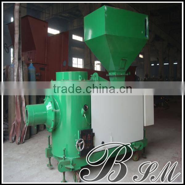 Large capacity burner biomass pellet machine for factory using