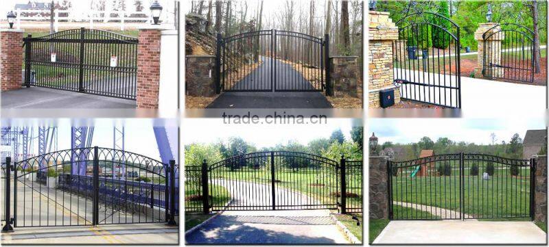wrought iron Gate easy residential security gate