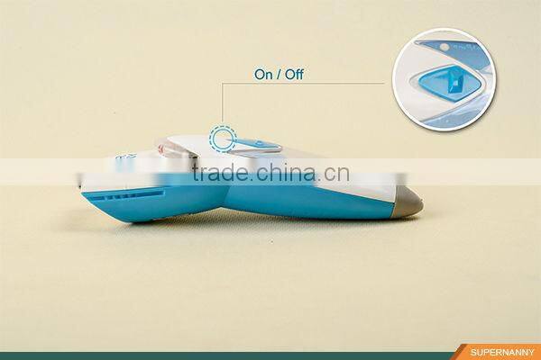 cordless baby hair trimmer with replacement blade set