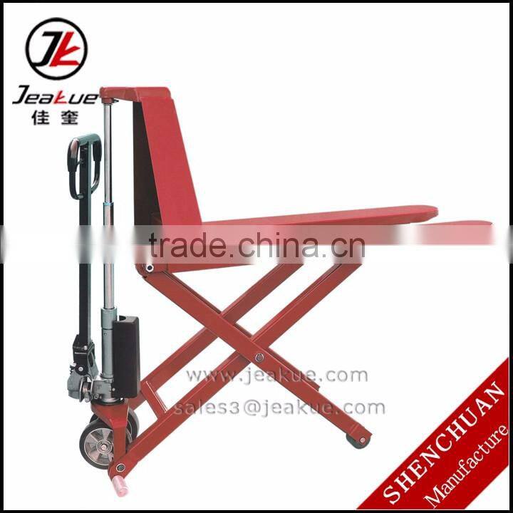 Hand operated Manual Pallet jack Sissor lift Hydraulic pallet jack