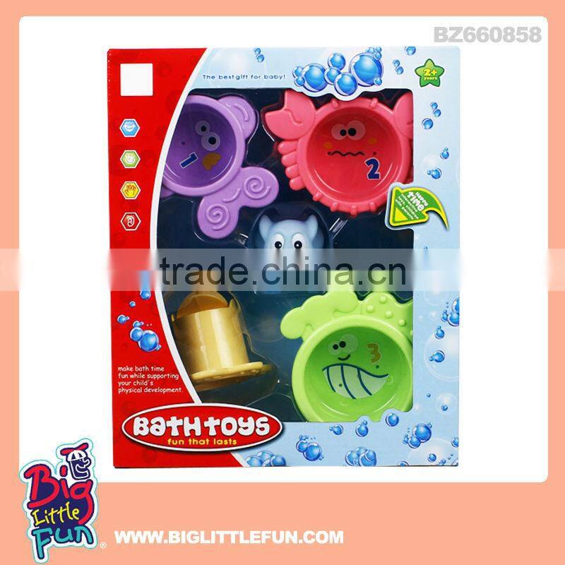 Baby bath set mini basketball toy