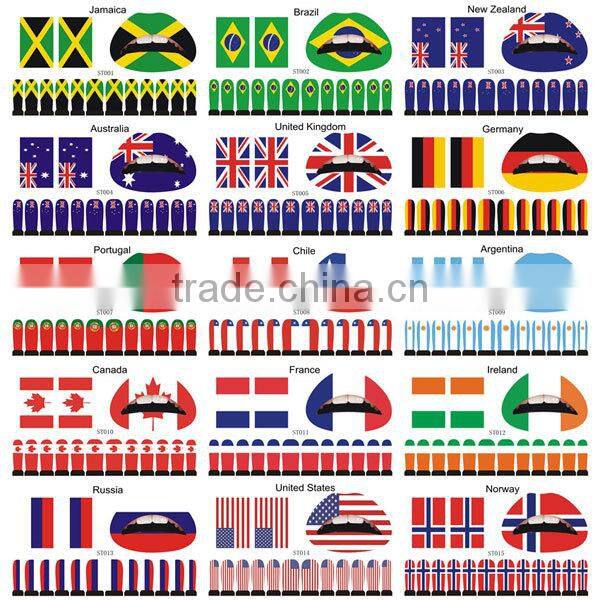 non-toxic football face sticker