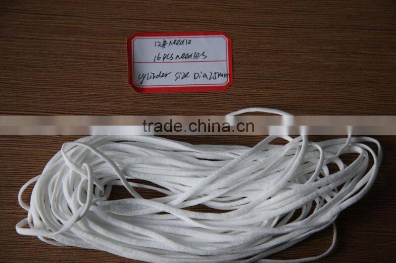 Single head mouth-piece tape knitting machine