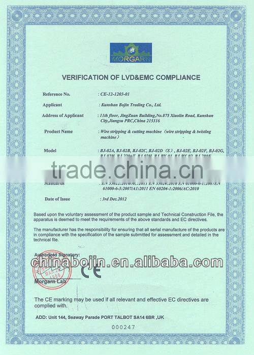 multi-strand cable Stripping machine