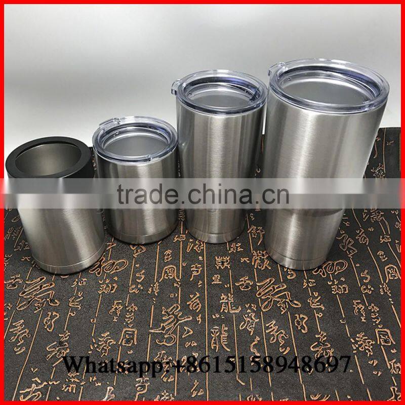 2017 New 12oz/20oz/30oz Stainless Steel Tumbler Double Wall Vacuum Insulated Auto Cup Travel Mugs