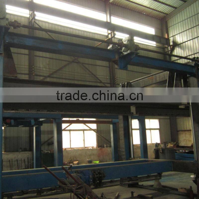 High performance flexible movable step aac concrete block cutting machine for sale