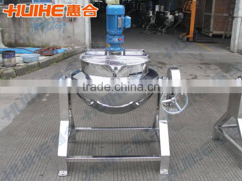 Stainless Steel Steam Heating Jacketed Kettle