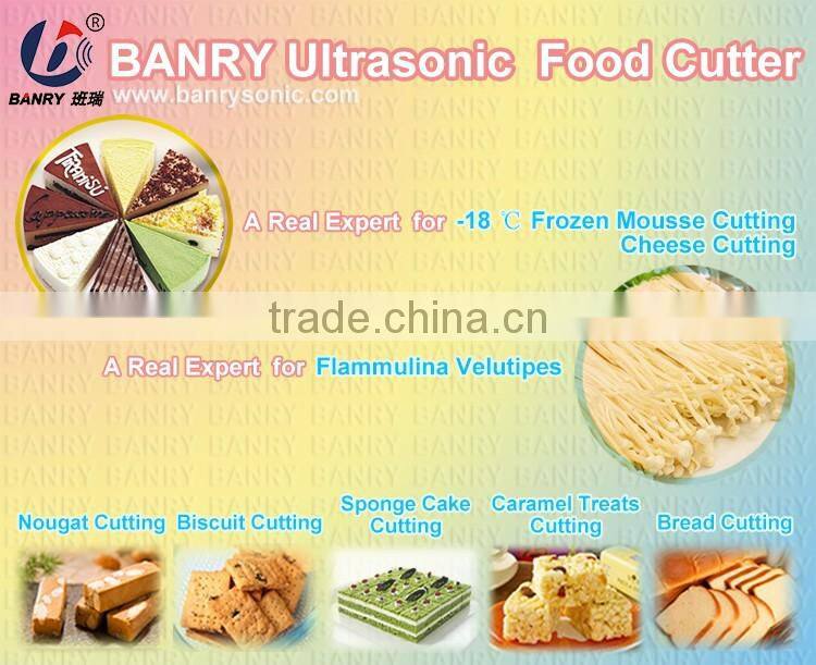Hangzhou BANRY 20kHz Smooth cut Ultrasonic frozen food cutting machine
