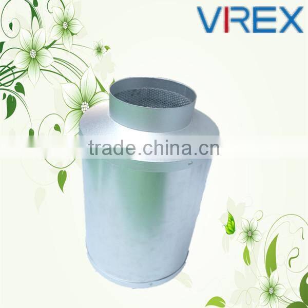 4''/ 5''/ 6''/ 8''/ 10''/ 12'' Hydroponic Greenhouse Blower Silencer