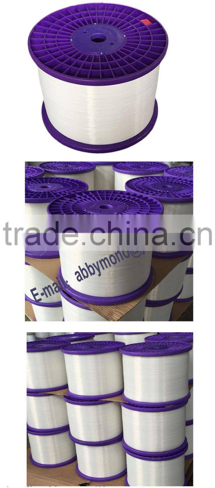 nylon zipper teeth polyester monofilament color