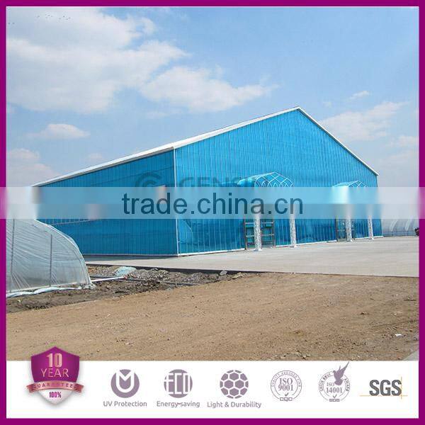 width 600mm roofing u-lock four wall honeycomb polycarbonate sheet, multiwall polycarbonate sheet/cellular pc panel