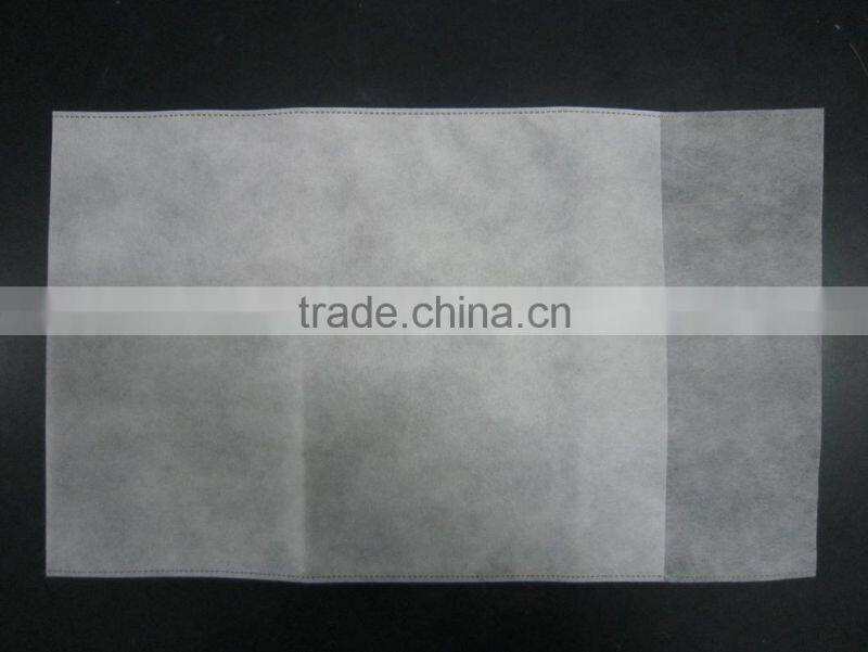 Airpline seat headrest cover and pillow case