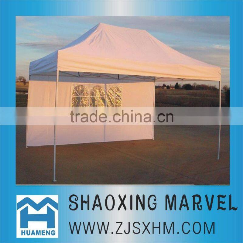 white folding tent