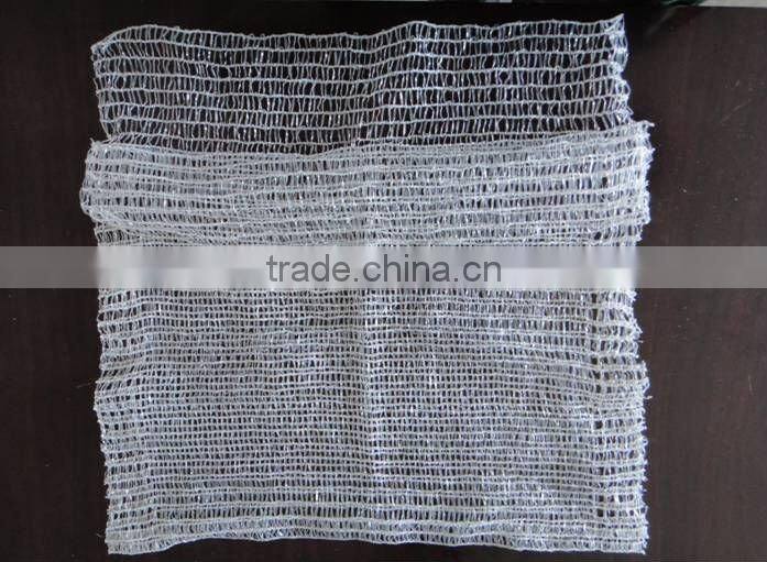 36*39CM,Transparent mesh bag, mesh bag used for Autobags machine, Plastical knitted raschel bag