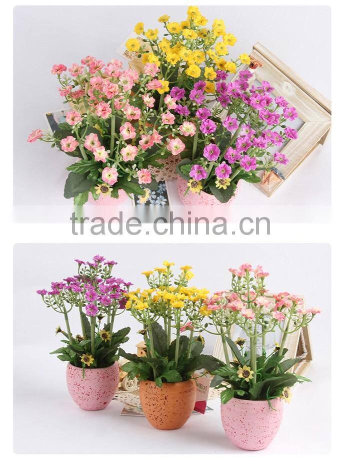 Zakka desktop ornaments small potted plants home artificial bonsai