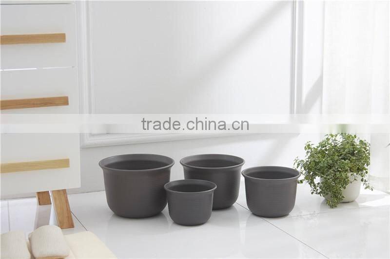 Plastic Round succulent Plant Pot/Cactus Plant Pot Flower Container