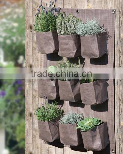Vertical Garden Indoor Plants Pockets,Hanging Flower Pot,Vertical Wall Garden Planter,Indoor Wall Planter