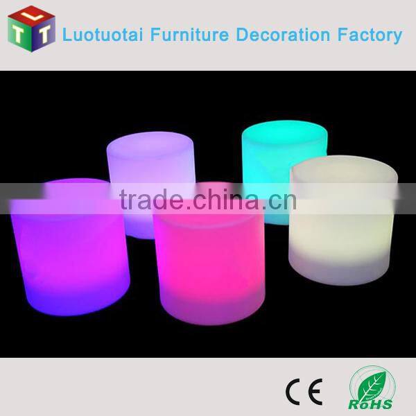 party/event furniture/led cube stool design various shape