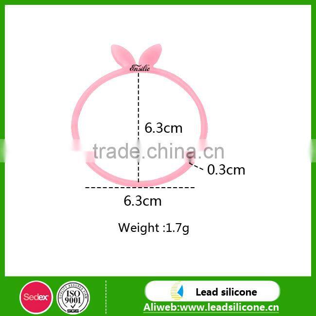 Fashion Personalized Silicone Bracelet - Multi-colored Rabbit/ Wholesale Silicone Bracelet