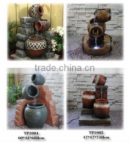 Resin Indoor Water Fountain Small Tabletop Fountain