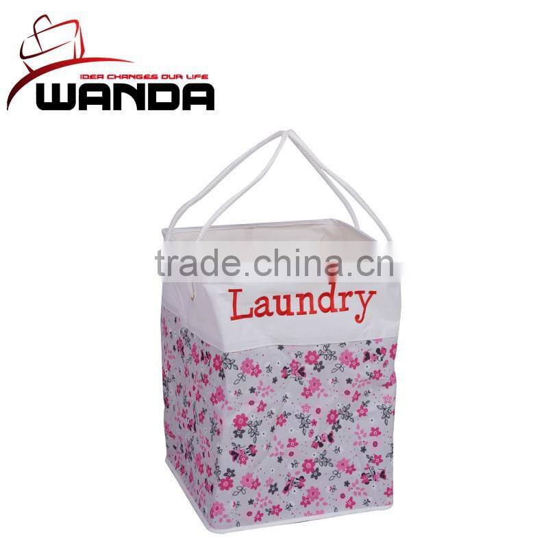 2017 cheap promotion foldable factory price Woven storage bin bag