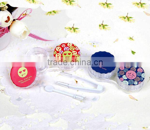 Supply fashion cute Cartoon Contact lens box
