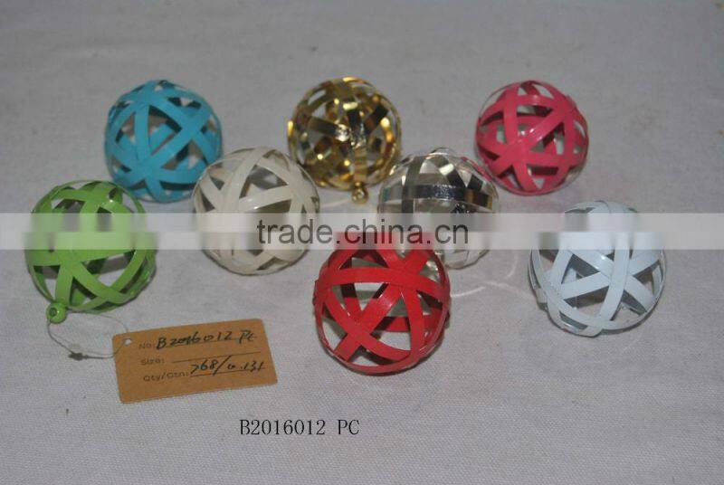 color iron decorative big toy balls set