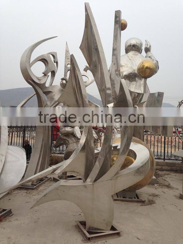 Large Celebration Outdoor Stainless Steel Sculpture