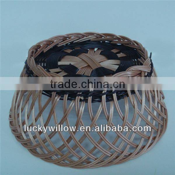 factory recycled plastic woven fruit basket