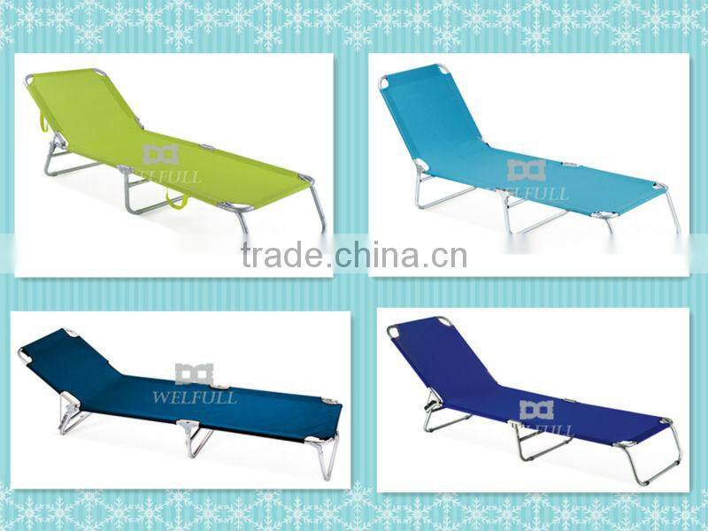Unique bech folding chair sun shade bed