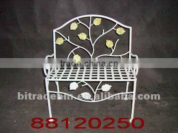 tiny metal plant chair for plants