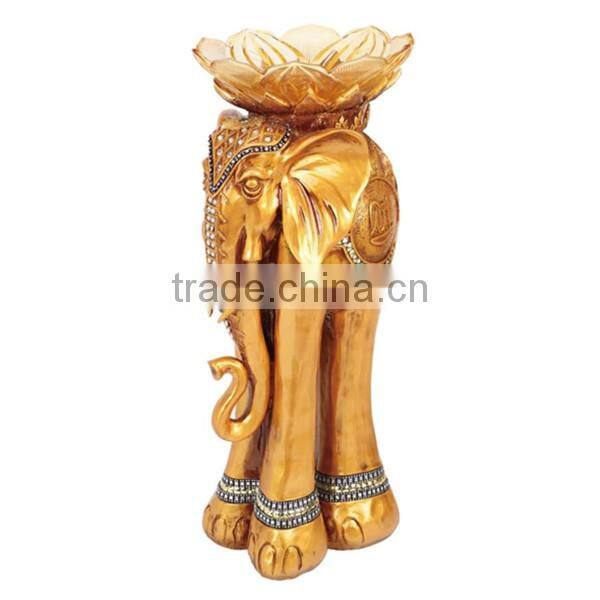 India decorative elephants resin sculpture