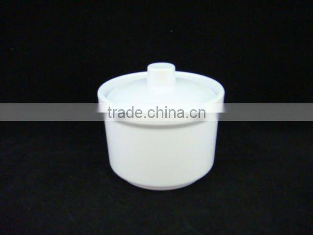 Melamine rice bowl with lid