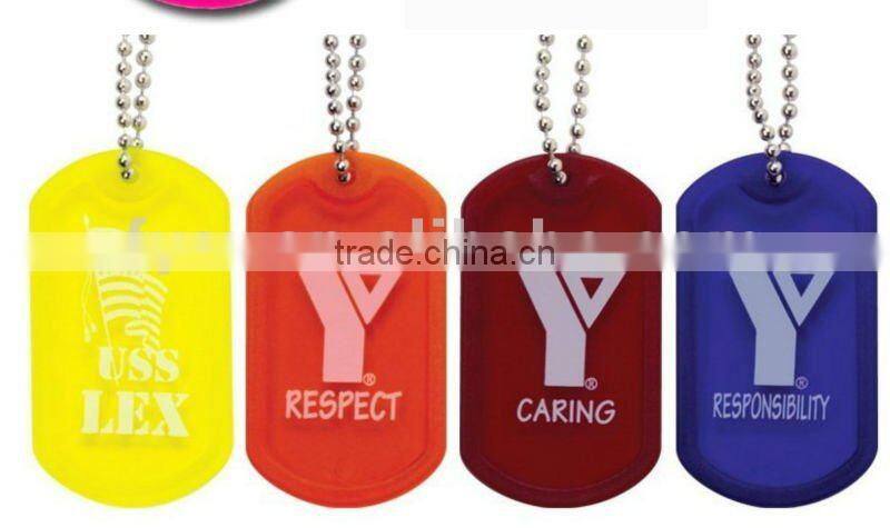 high quality custom colorful couple dog tag