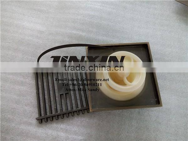 JINXIN Supply Deodorant Brass Linear Floor Drain