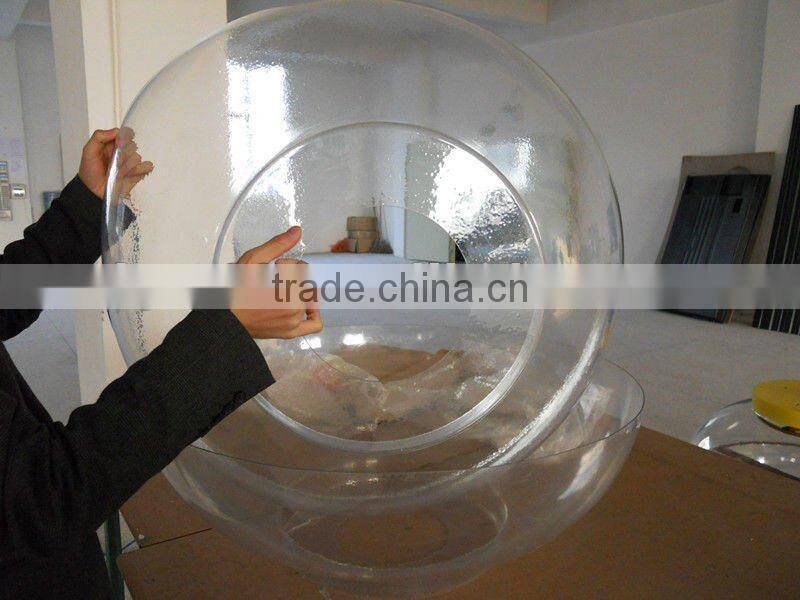 PP vacuum forming thick film blister plastic display ball for Christmas