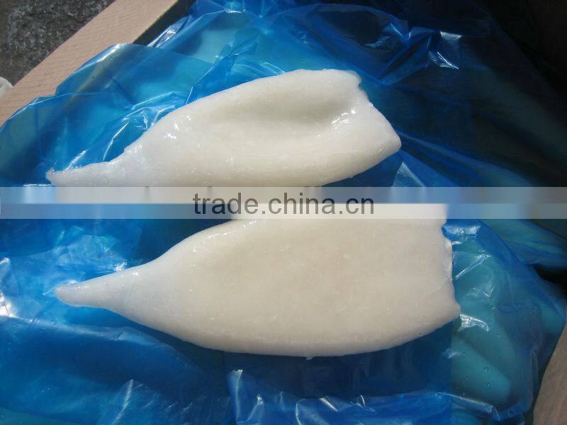 high quality clean illex squid tube