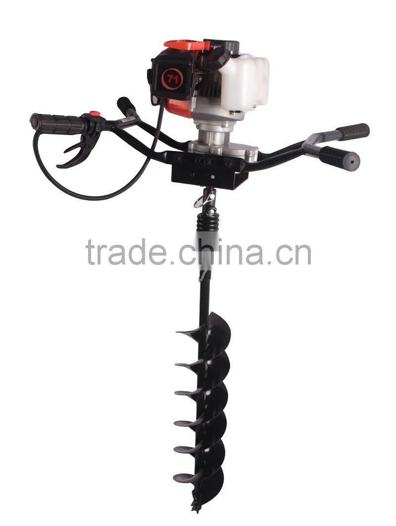 earth driller for garden and farm use
