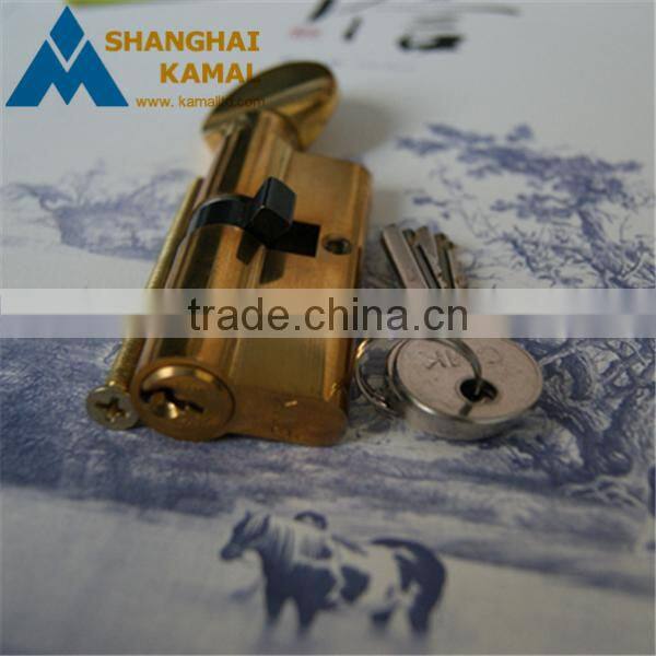 Euro standard solid brass door lock cylinder