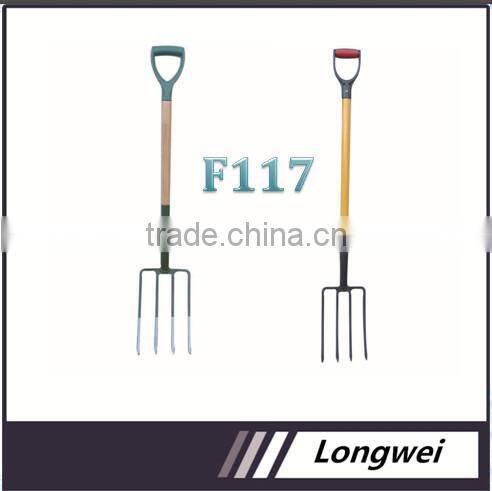 2015 Fiberglass handle Steel garden Fork used for farming
